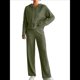 thumbnail image 1 of Conjuntos de Salón para Mujer, Pijamas de 2 Piezas A Juego, Moda de Otoño, Conjuntos de Punto Acanalado, Chándales Casuales de Larga Verde M, 1 of 8