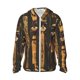 thumbnail image 1 of Fotbe Ancient Egyptian Hieroglyph Chaqueta con Protección Solar UPF 50+ para Hombre y Mujer, Camisa con Capucha y Bolsillos-XX-Large, 1 of 7