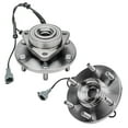 thumbnail image 3 of Detroit Axle - 4pc Front Wheel Bearing Hubs Kit for 04-07 Infiniti QX56 Nissan Titan Pathfinder Armada, 2 Wheel Bearing & Hubs 2 Outer Tie Rod Ends 2004 2005 2006 2007 Replacement, 3 of 8