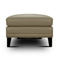 thumbnail image 3 of Hello Sofa Home Sienna Mid-Century Modern Top Grain Leather Ottoman in Beige, 3 of 5