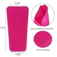 thumbnail image 6 of Heat Resistant Silicone Mat Pouch for Flat Iron, Curling Iron,Hot Hair Tools Travel accessory (Pink), 6 of 7