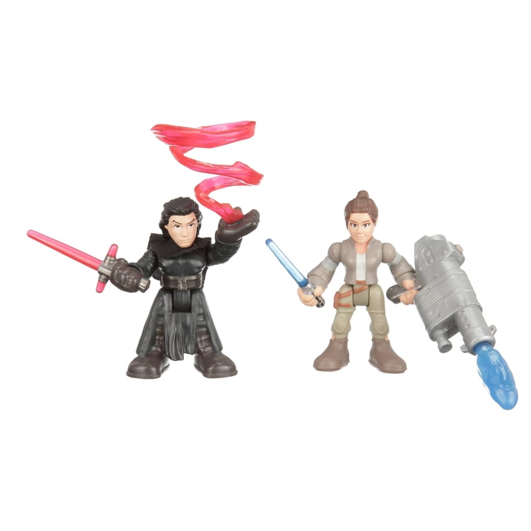 Playskool Star Wars Galactic Heroes Rey (Resistance Outfit) & Kylo