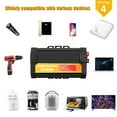 thumbnail image 2 of Inverter, 8000W/16000W(Peak) Car Power Inverter Dc 12V To 100/120V Ac Converter, for Camping/Road Trips/ Outdoor Work, 2 of 11