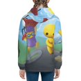 thumbnail image 4 of Wobbly Life Kids Pullover Hoodies 3d Print Hooded Sweatshirt With Packet For Boys Girls, 4 of 8