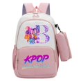thumbnail image 1 of Two Piece Set with Backpack, School Backpack Unisex Shoulder Bag for School Travel, Durable Pencil Case Included, Functional Set for Students and Daily Use, 1 of 5