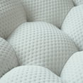thumbnail image 4 of Bubble Couch Modern, Oversized Curved Couches, Lazy Floor Sofa, Light Gray Bubble Couch Set, Modern Upholstered Comfy Mesh Fabric 3D Honeycomb Shape Couches for Living Room, Office, Apartment, 4 of 6