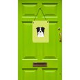 thumbnail image 2 of Caroline's Treasures BB1303DS1216 Checkerboard Lime Green Border Collie Wall or Door Hanging Prints, 12x16, multicolor, 2 of 2