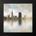 thumbnail image 2 of YK Studios 15x15 Black Modern Framed Museum Art Print Titled - Skyline Views, 2 of 5