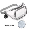 thumbnail image 4 of riñonera transparente, riñonera resistente a la intemperie para mujer, para hombre, viaje, playa, evento, bolsa de concierto Adepaton CPB-DE-SSW1443-4, 4 of 5