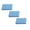 Blue*3, variant on Natural Wood Pulp Sponge Non-Scratch Absorbent Kitchen Scouring Pad Dish Scrubber Eco-Friendly 1pc 4.3in Blue
