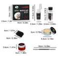 Luoyaxxxxx Makeup Makeup Kit Crusted Coagulated Gel Scary Sculpting
