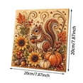 thumbnail image 3 of DIY Autumn Harvest Pumpkin Pearl Diamond Art Kit, 3D Pearl Diamond Art for Adults, Autumn Pearl Painting Kit with Beads and Canvas, Fall Home Wall Decor Craft Gift,G, 3 of 7