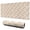Cat Face Collage, variant on 35.4x15.7 Inch Gaming Mouse Pad, Non-Slip Stitched Rubber Desk Mat for Desktop & Laptop,Cat Face Collage Beige Pattern