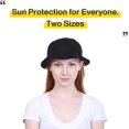 thumbnail image 2 of ORUYROP Unisex Washed Cotton Bucket Hat Summer Outdoor Cap, 2 of 5
