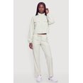 thumbnail image 2 of Women's Long Sleeve Zip Front Mock Neck Track Jacket, 2 of 4