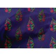 thumbnail image 4 of oneOone Cotton Cambric Fabric Leaves & Floral Block Decor Fabric Printed BTY 56 Inch Wide, 4 of 4