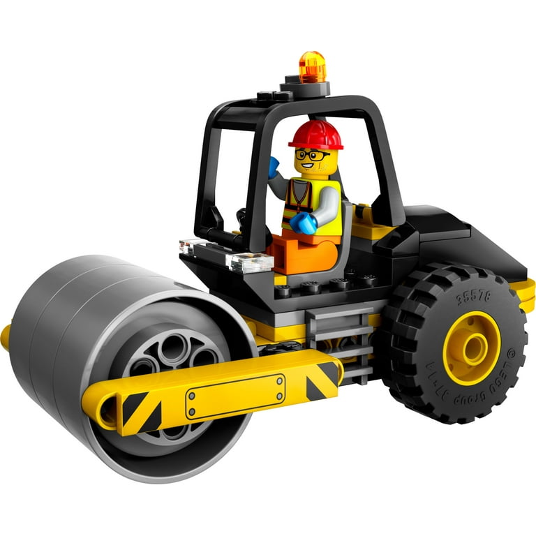 LEGO City Construction Steamroller Toy Model with Minifigure - Walmart.com