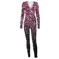 thumbnail image 5 of BRGZLK Onesies for Women Ladies Onesie Hooded Pyjamas Winter Warm Plush Flannel Jumpsuit Funny Novelty Animal Pajamas Playsuit Loungewear Size 8-16, 5 of 6