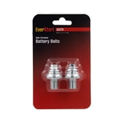 EverStart Auto Side Terminal Battery Bolts, 2pc in Pack, Constructed from Plated Steel