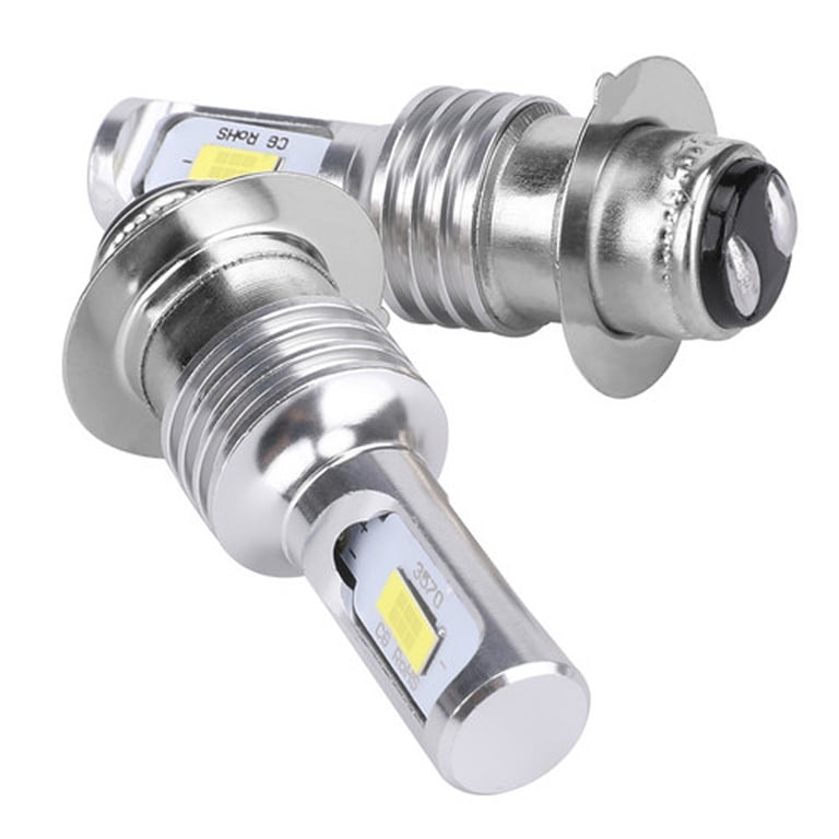 2 Lampadine LED H6 160W Per ATV E Moto – 6000K Bianco – Compatibili Kioti, Yamaha, Suzuki