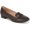 Chocolate, variant on LifeStride Womens Catalina Faux Leather Buckle Loafer Heels