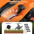 thumbnail image 5 of 16-Inch Electric Lawn Dethatcher Scarifier Orange Black, 5 of 10