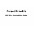 thumbnail image 3 of Driver Left Side Rear Vent Window Vent Glass Compatible with Kia Optima 2007-2010 Models, 3 of 4
