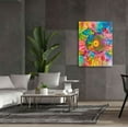 thumbnail image 6 of Epic Graffiti 'Moon' by Dean Russo, Canvas Wall Art, 40"x54", 6 of 8