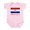 Petal Pink, variant on CafePress - Hrvatska Flag Infant Bodysuit - Baby Light Bodysuit, Size Newborn - 24 Months