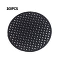 thumbnail image 1 of 100pcs Circular Bonsai Bottom Mesh Drainage Rigid Mesh Hole Screens Flower Pot Net Pad, 1 of 10