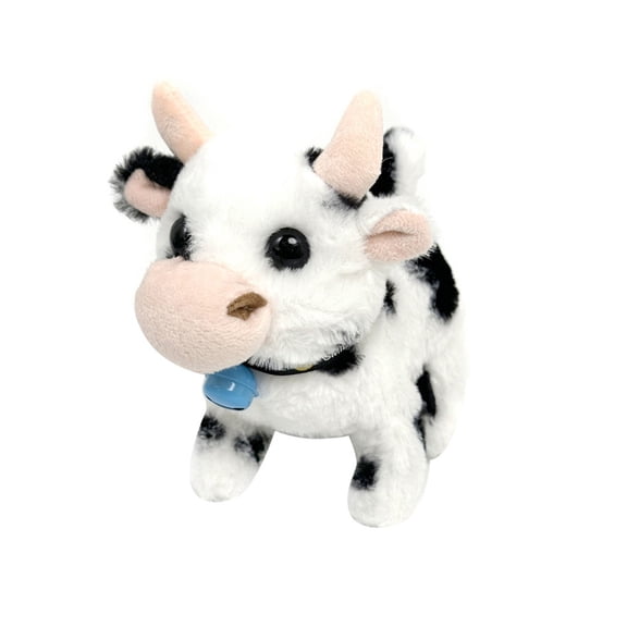 Robot Cow Electric Plush Toys Plush Plushie Plush Toy Lifelike Animated Cow With Realistic Sounds B - One Size