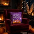 thumbnail image 5 of Halloween Pillow Covers Cute Pumpkin Ghost Decorative Pillow Cases Soft Fall Throw Pillow Covers for Sofa Couch Bedroom by OVFUIZ, 5 of 6