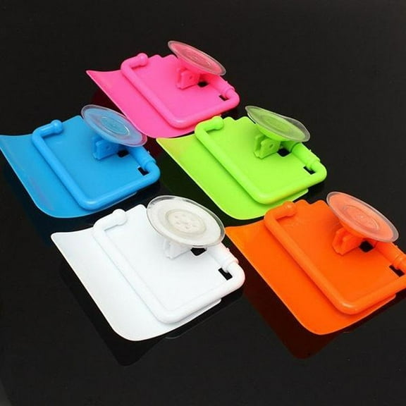 LABRIMP Toilet Roll Holder Stand Tissue Box Bathroom Use Easy Pickup No Wall Damage 1Pcs