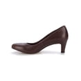thumbnail image 2 of Walking Cradles Wc Joy Women Pump Shoe In Brown Cashmere Leather, 2 of 5
