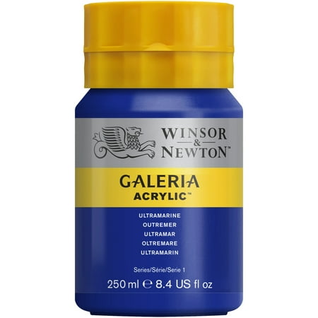 UPC: 0094376914344 | Winsor & Newton Galeria Acrylic  250ml Squeeze Bottle  Ultramarine