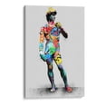 thumbnail image 1 of Cuadro decorativo - El David Graffiti Completo, David Aste 80x120 Canvas Lab Colorido, Ilustraciones, 1 of 2