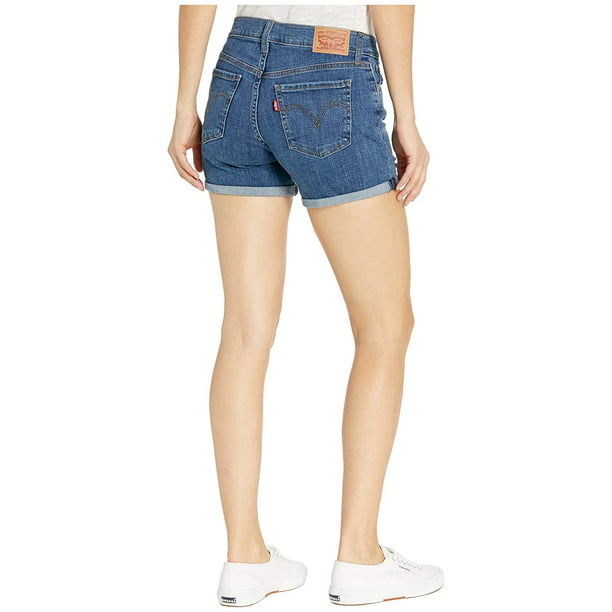 Levi's Womens Mid Length Shorts Hawaii Ocean - Walmart.com