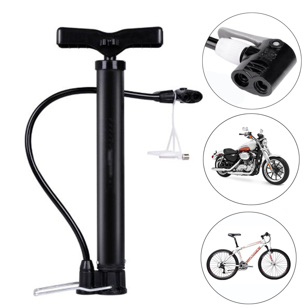 portable bicycle air pump