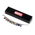 thumbnail image 4 of Marvel The Avengers Chibi Characters 15mm Enamel Charm Silver Chain Bracelet, 4 of 7