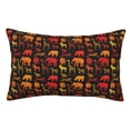 thumbnail image 1 of Fotbe Animal Funda de Almohada Decorativa Estilo Occidental, Lujo en Algodón, Fundas para Almohadas King, Cojín Estampado para Decoración del Hogar-16"x24", 1 of 6