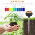 thumbnail image 3 of SMART SENSOR PH328 Digital Backlight Soil Tester 3 in 1 PH/ Moisture/ Temperature Multifunction Portable Soil PH Test Probe Temp Humidity Meter for Agriculture Seedling Garden Planting Greenhouse, 3 of 8