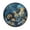 Enchanted Ocean Scene, variant on 36.2 Inch Round Floor Mat Dog Surrounded by Daisies Carpet Decor Rug for Living Room Bedroom