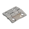 thumbnail image 2 of Butt Hinges Door Metal Silver Hinges Cabinet Aluminium Box Backflap Shed, 2 of 9