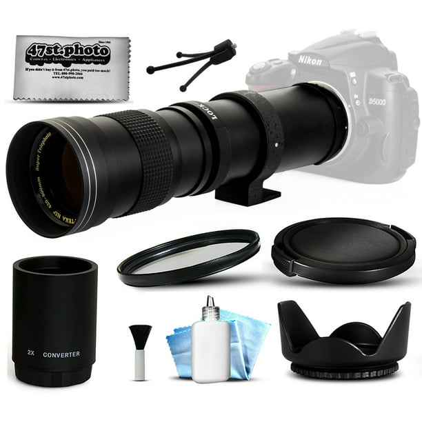 boezem Berri God 420mm-1600mm f8.3 HD Super Telephoto Lens for Sony Alpha a5100 a6000 a5000  a3000 - Walmart.com