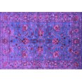 thumbnail image 1 of Ahgly Company Indoor Rectangle Oriental Purple Industrial Area Rugs, 2' x 3', 1 of 4