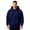Navy_007, variant on Men's Heavy Blend Drawcord Hooded Sweatshirt fall winter Casual Long Sleeves Hooded Sweatshirt with Kangaroo Pockets Light Blue S