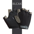 thumbnail image 1 of Profesional gimnasio Fitness transpirable antideslizante mujeres hombres medio dedo verano pesca ciclismo guantes sin dedos mujer bicicleta Deng Xun unisex, 1 of 2