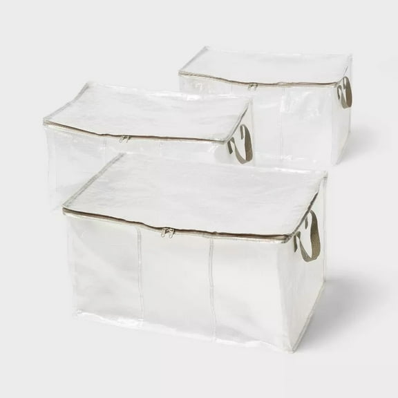 3pk Storage Large Capacity Bags