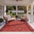 thumbnail image 3 of Safavieh Courtyard Jessie Damask Indoor/Outdoor Area Rug, Red, 9' x 12', 3 of 14
