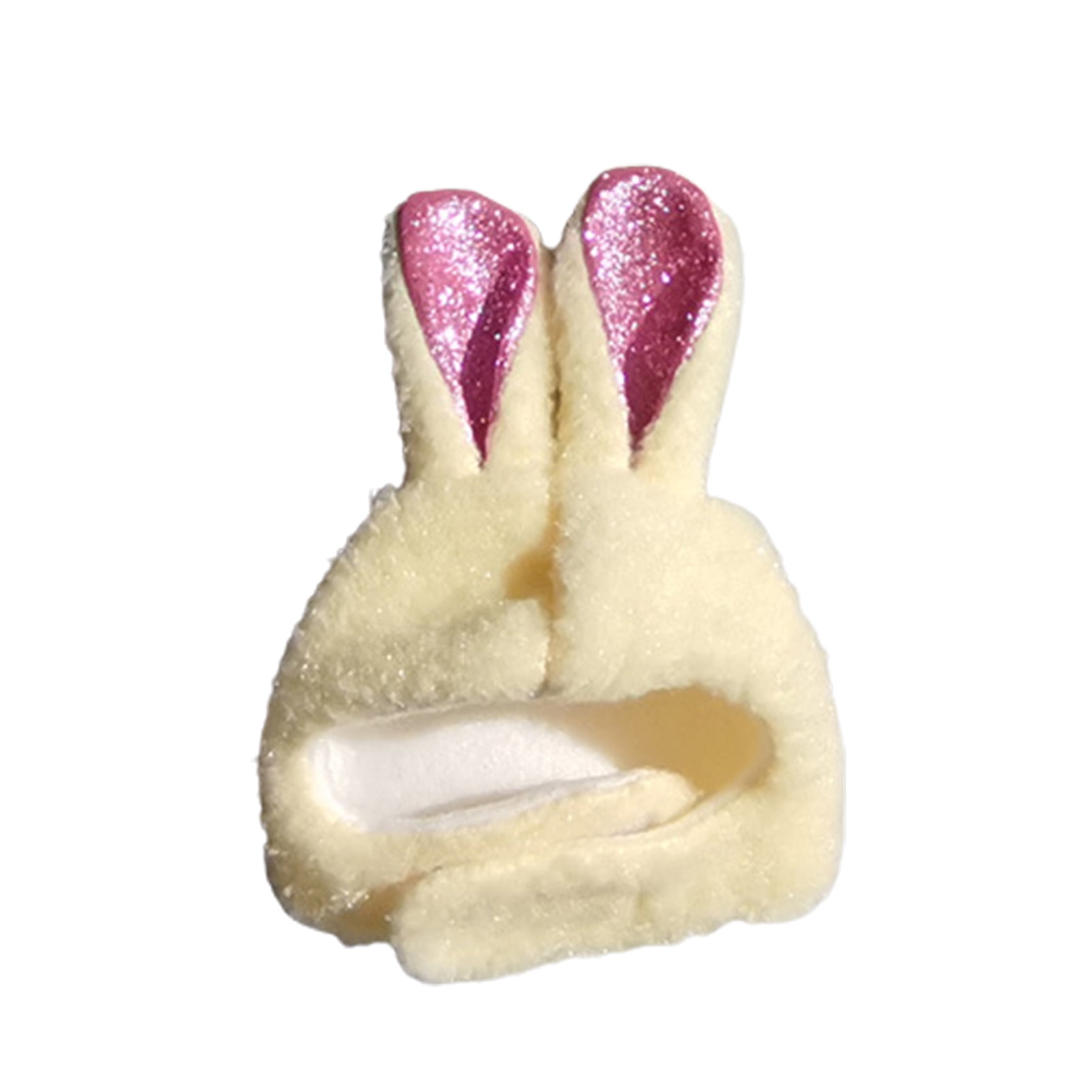 Cartoon Cat Hat with Sparkling Bunny Ears - Extra Soft Washable ...